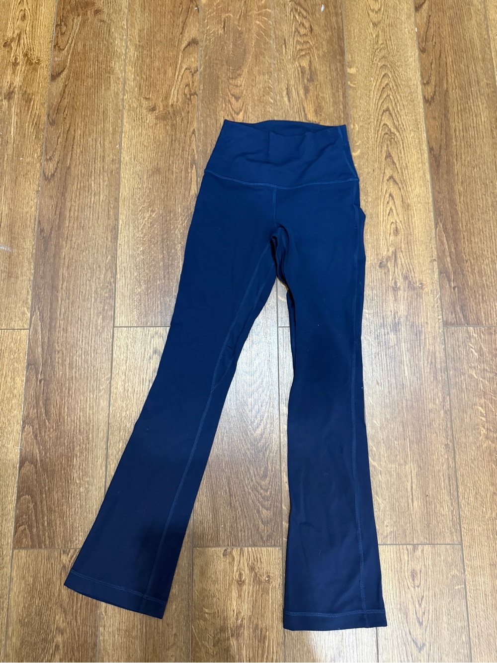 Lululemon Navy Flare Active Leggings